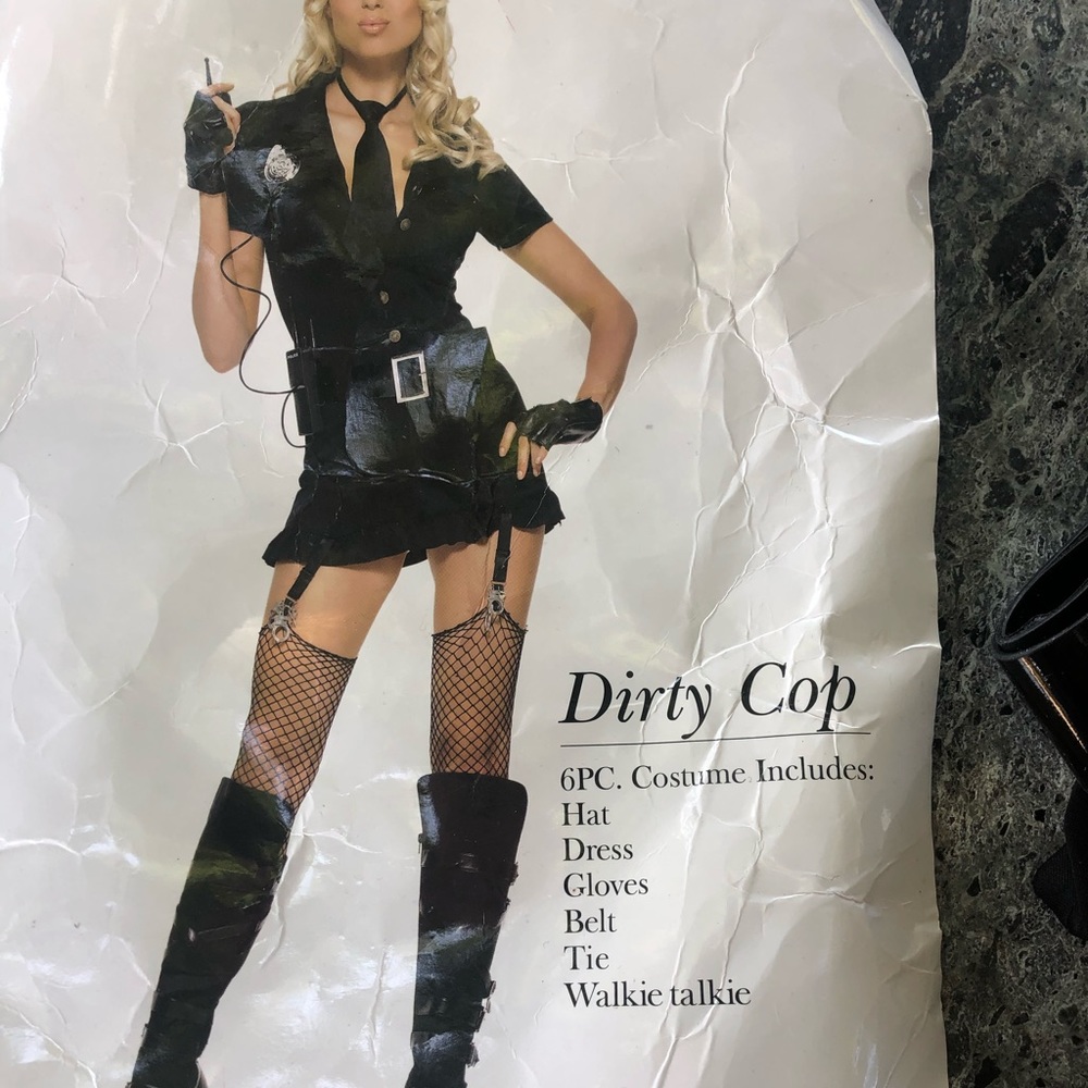 Woman cop costume